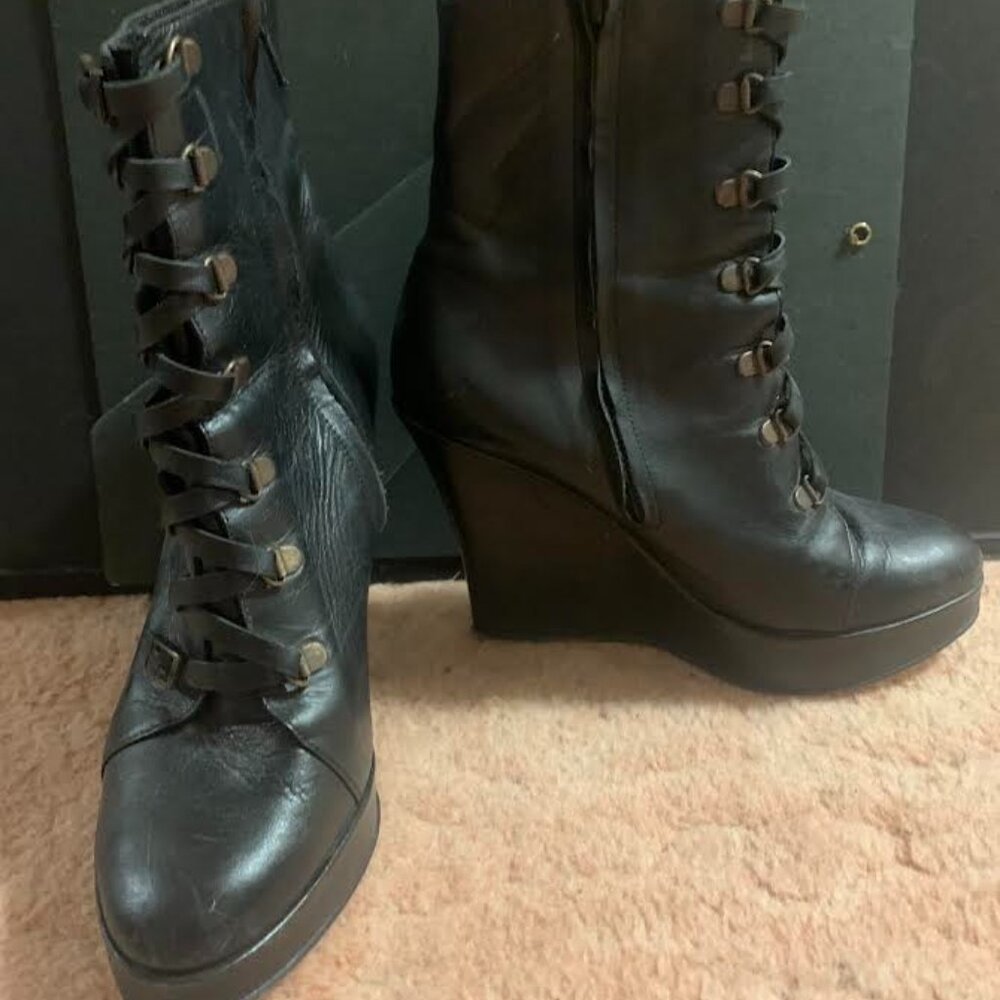 Opening Ceremony Rare Leather Boots